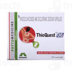 Thioquest D 8/50 MG Capsule 10