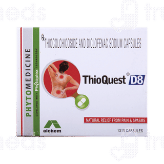 Thioquest D 8/50 MG Capsule 10