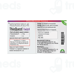 Thioquest Twist4 Fast Acting Capsule 10