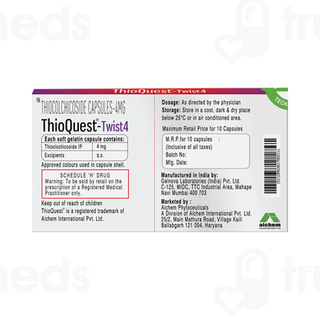 Thioquest Twist4 Fast Acting Capsule 10