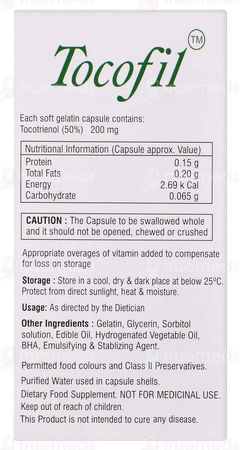Tocofil Capsule 10 Tocofil Capsule 10
