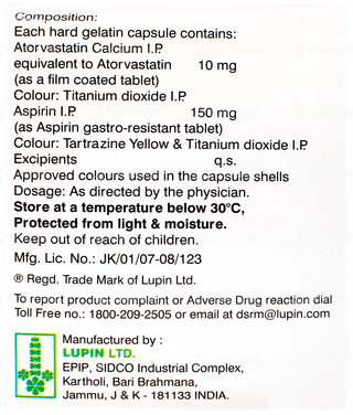 Tonact Asp 150 Capsule 15