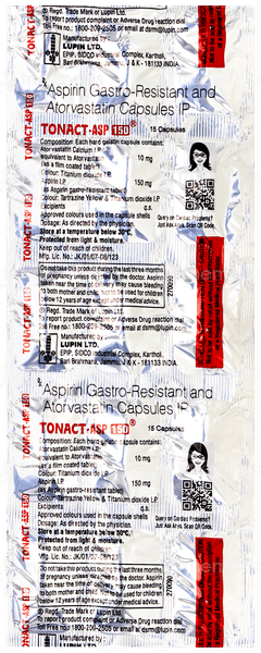 Tonact Asp 150 Capsule 15