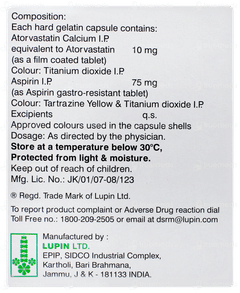 Tonact Asp 75 Capsule 15