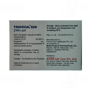 Travecal 60000 IU Capsule 4