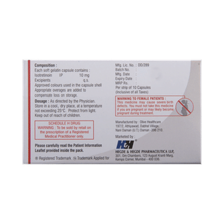 Tretin Iso 10 Capsule 10