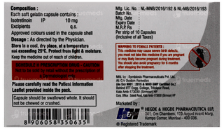 Tretin Iso 10 Capsule 10
