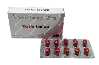 Tretin Iso 20 MG Capsule 10