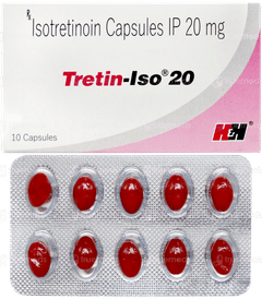Tretin Iso 20 Capsule 10