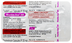 Tretin Iso 20 Capsule 10