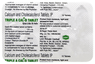 Tripleacal D Tablet 10