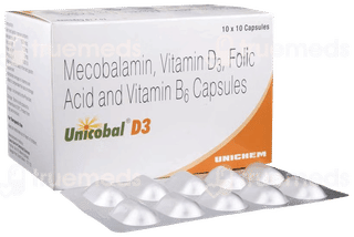 Unicobal D3 1500 Mcg Capsule 10