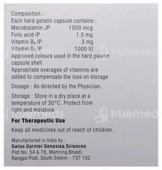 Unicobal D3 1500 Mcg Capsule 10