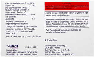 Unistar 5/75 Capsule 10