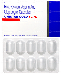 Unistar Gold 10/75 Capsule 10