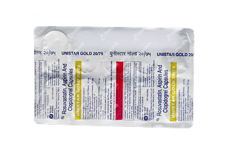 Unistar Gold 75/20/75 MG Capsule 10