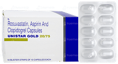 Unistar Gold 20/75 Capsule 10