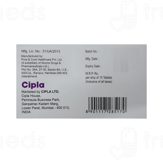 Urifast Sr Tablet 15