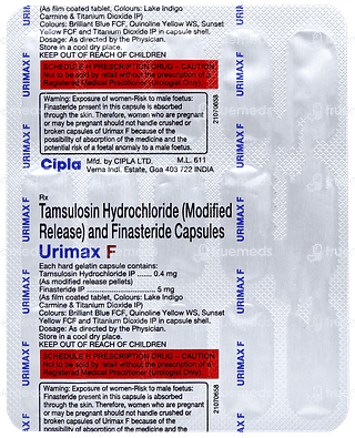 Urimax F Capsule 15