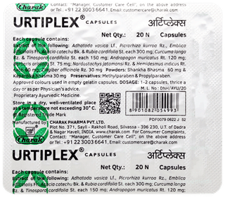 Urtiplex Capsule 20