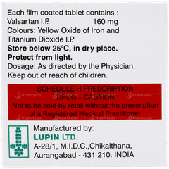 Valent 160 Tablet 10 Valent 160 Tablet 10