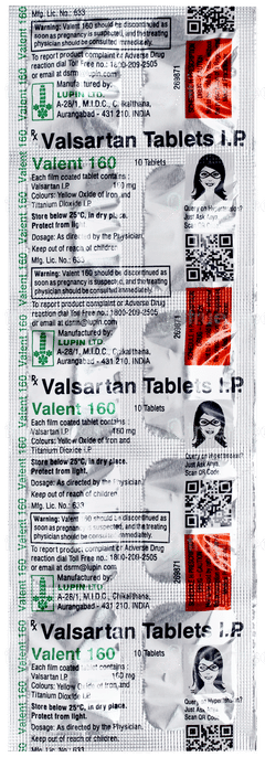 Valent 160 Tablet 10 Valent 160 Tablet 10