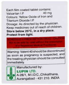 Valent 40 Tablet 10 Valent 40 Tablet 10