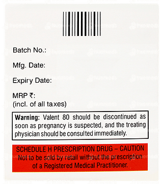 Valent 80 Tablet 10