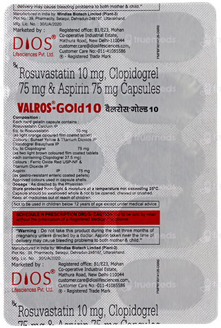 Valros Gold 10 Capsule 10