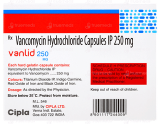 Vanlid 250mg Capsule 10