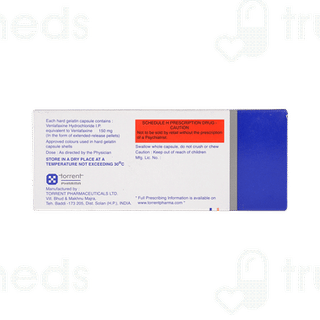 Venlift Od 150 MG Capsule 10
