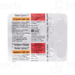 Venlift Od 150 MG Capsule 10