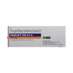 Venlift Od 37.5 MG Capsule 10