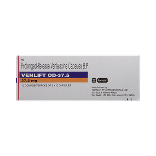 Venlift Od 37.5 MG Capsule 10