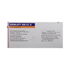 Venlift Od 37.5 MG Capsule 10