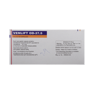Venlift Od 37.5 MG Capsule 10