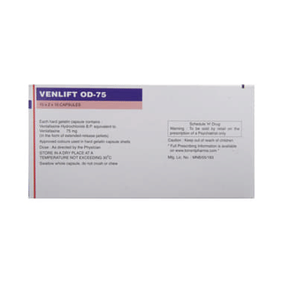 Venlift Od 75 MG Capsule 10
