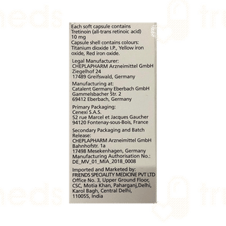 Vesanoid 10mg Capsule 100
