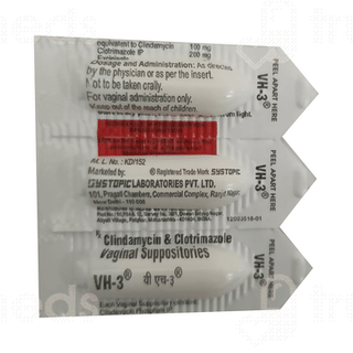 Vh 3 Vaginal Suppositories 3