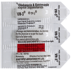 Vh 3 Vaginal Suppositories 3 Vh 3 Vaginal Suppositories 3