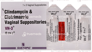 Vh3 100/200 MG Vaginal Suppositories 3