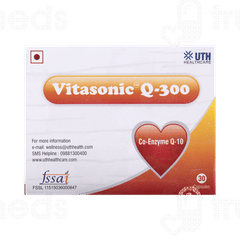 Vitasonic Q 300 MG Capsule 10