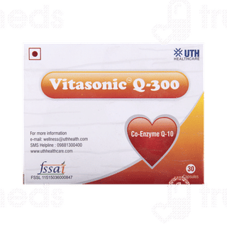 Vitasonic Q 300 MG Capsule 10