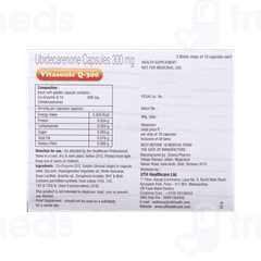 Vitasonic Q 300 MG Capsule 10