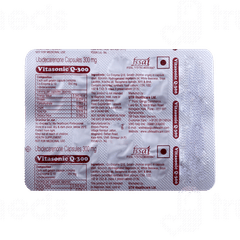 Vitasonic Q 300 MG Capsule 10