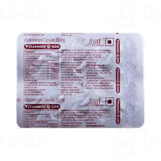 Vitasonic Q 300 MG Capsule 10