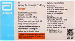 Wymox 500mg Capsule 15 Wymox 500mg Capsule 15