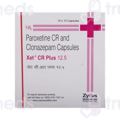 Xet Cr Plus 12.5/0.25 MG Capsule 10