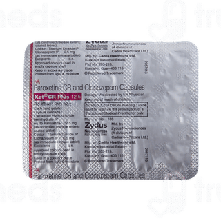 Xet Cr Plus 12.5/0.25 MG Capsule 10