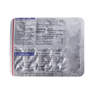 Xet Cr Plus 25/0.25 MG Capsule 10